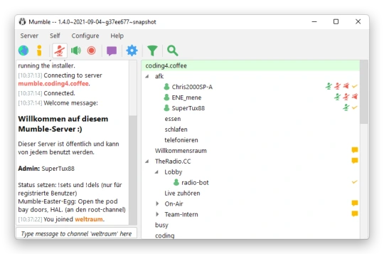 mumble client