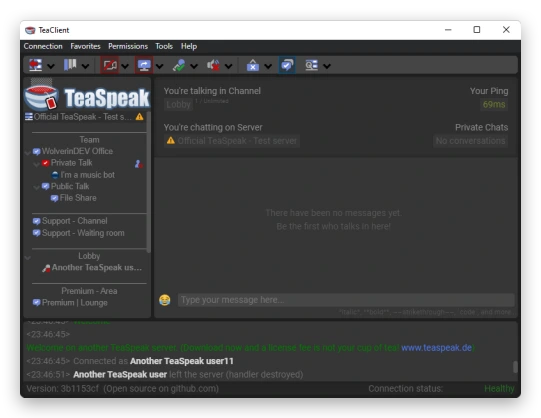 teaspeak client